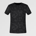 Camiseta Deportiva para Hombre con y Secado Rápido Deportiva Negro