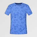 Camiseta Deportiva para Hombre con y Secado Rápido Deportiva Azul cielo
