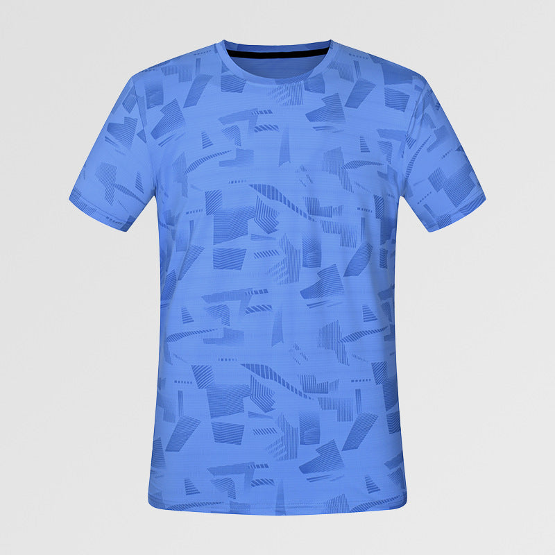 Camiseta Deportiva para Hombre con y Secado Rápido Deportiva Azul cielo